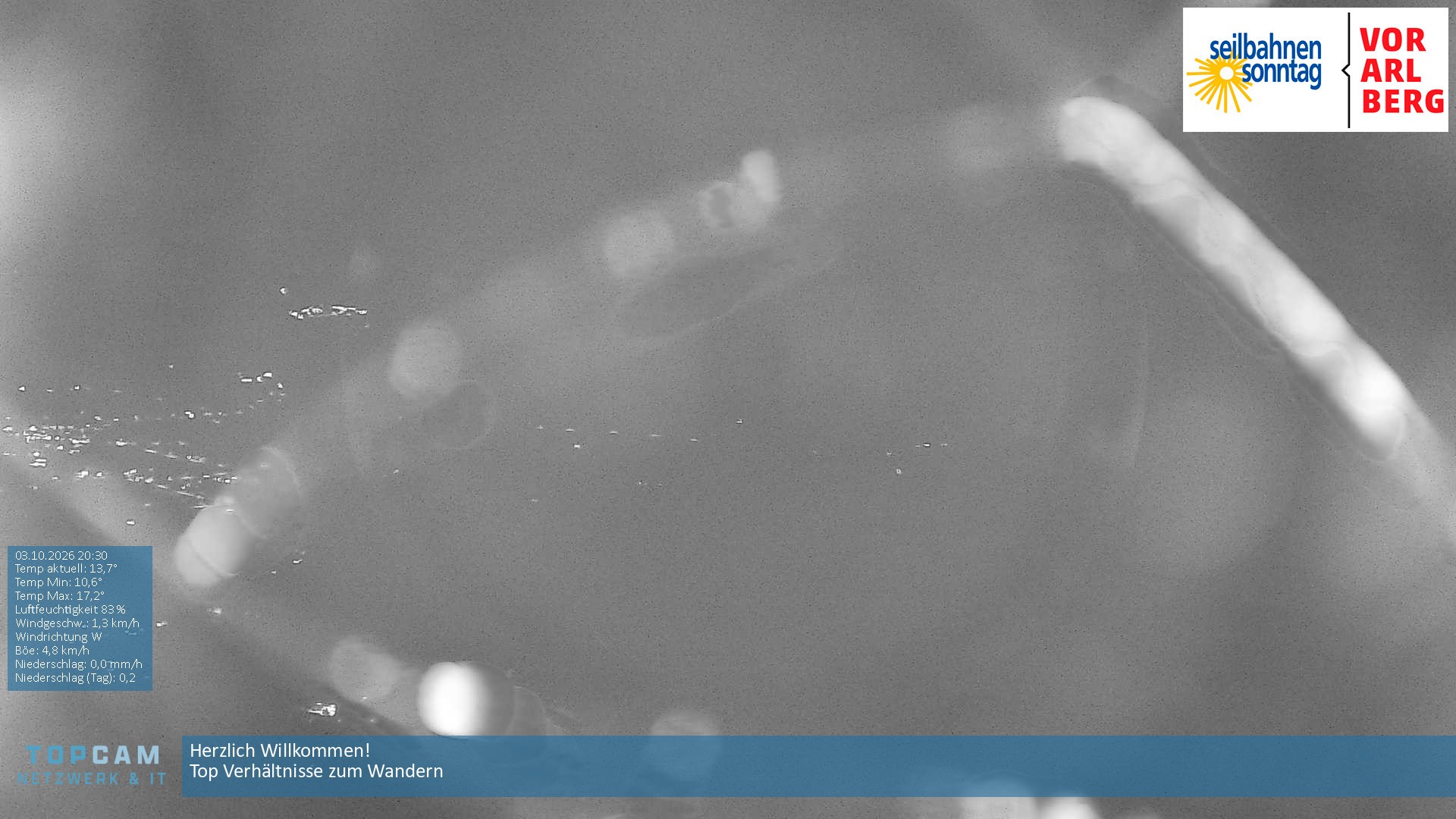 Archiv Foto Webcam Bergstation Pendelbahn in Sonntag