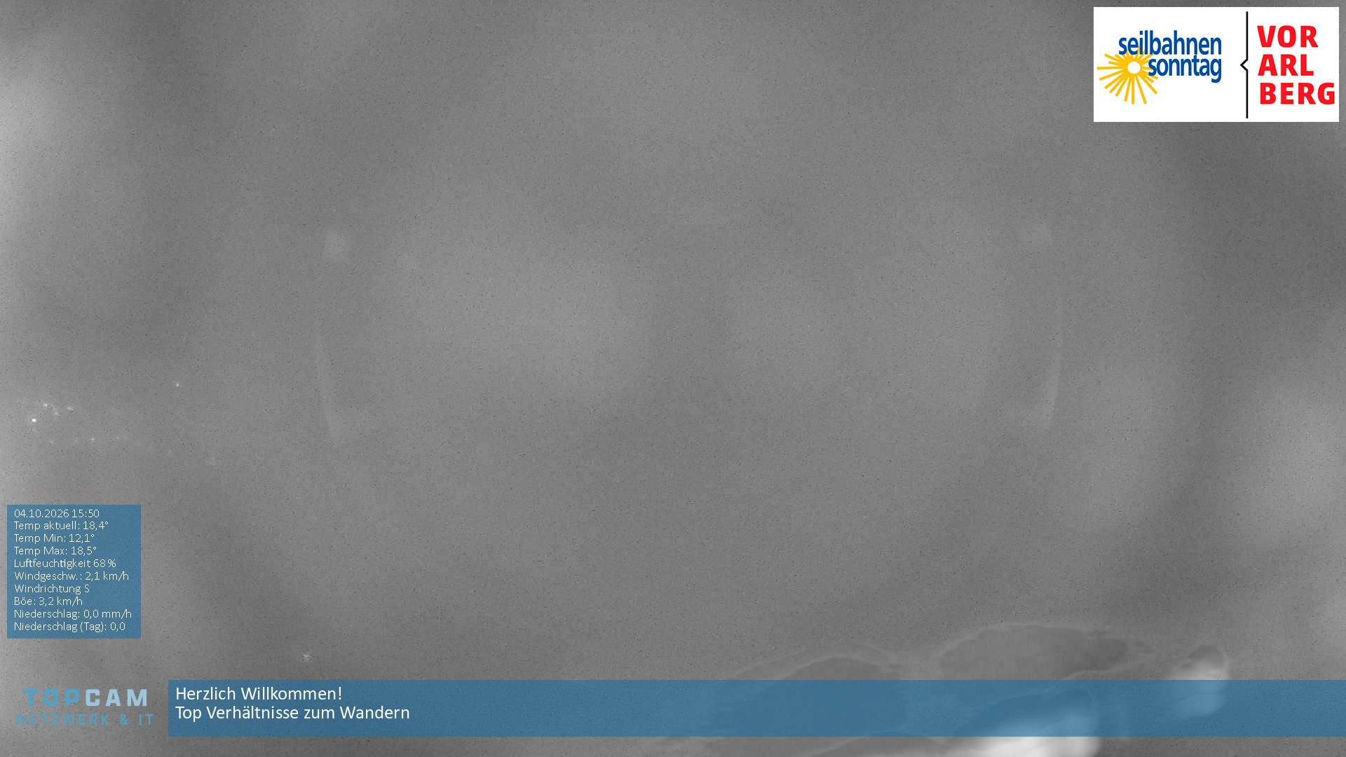 Archiv Foto Webcam Bergstation Pendelbahn in Sonntag