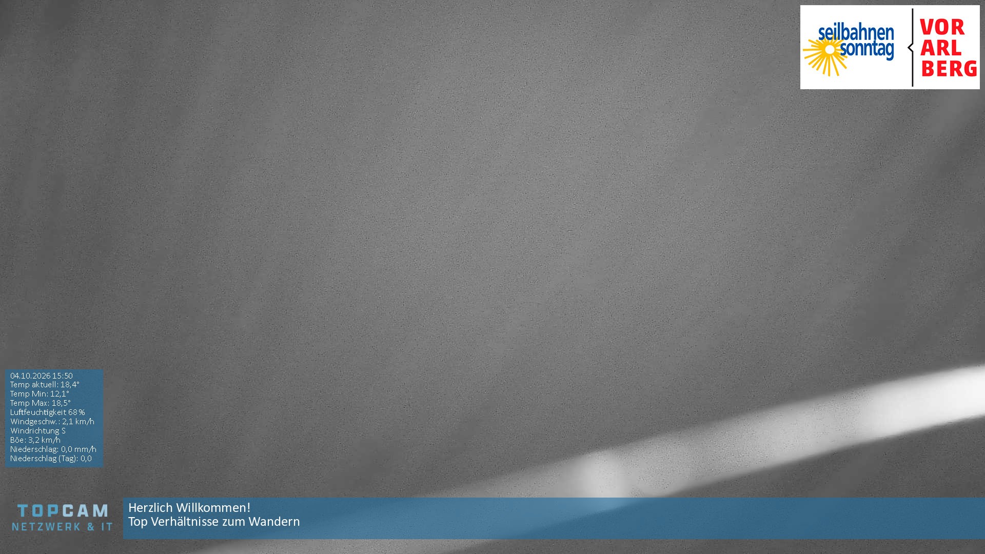 Archiv Foto Webcam Bergstation Pendelbahn in Sonntag