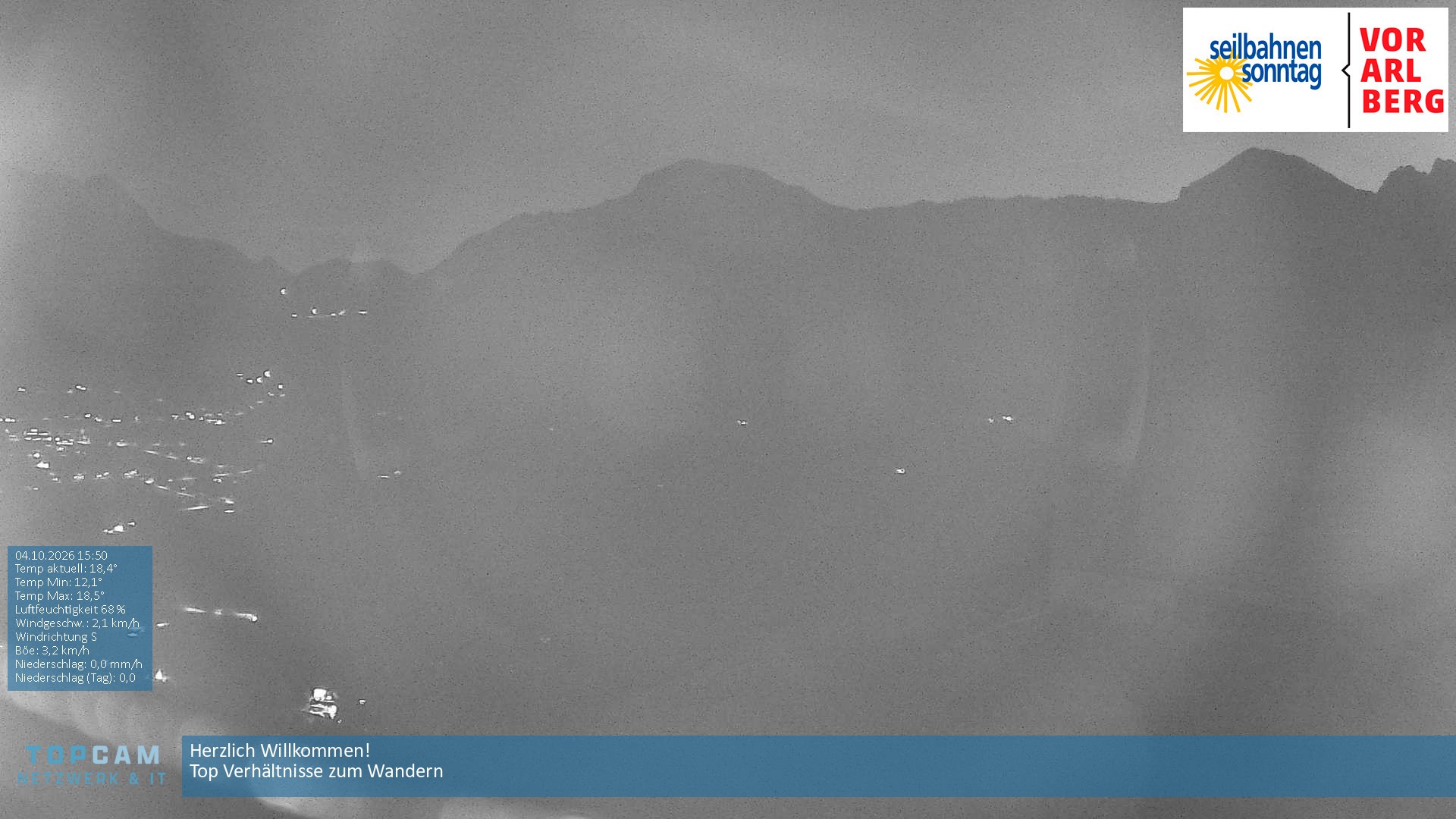 Archiv Foto Webcam Bergstation Pendelbahn in Sonntag