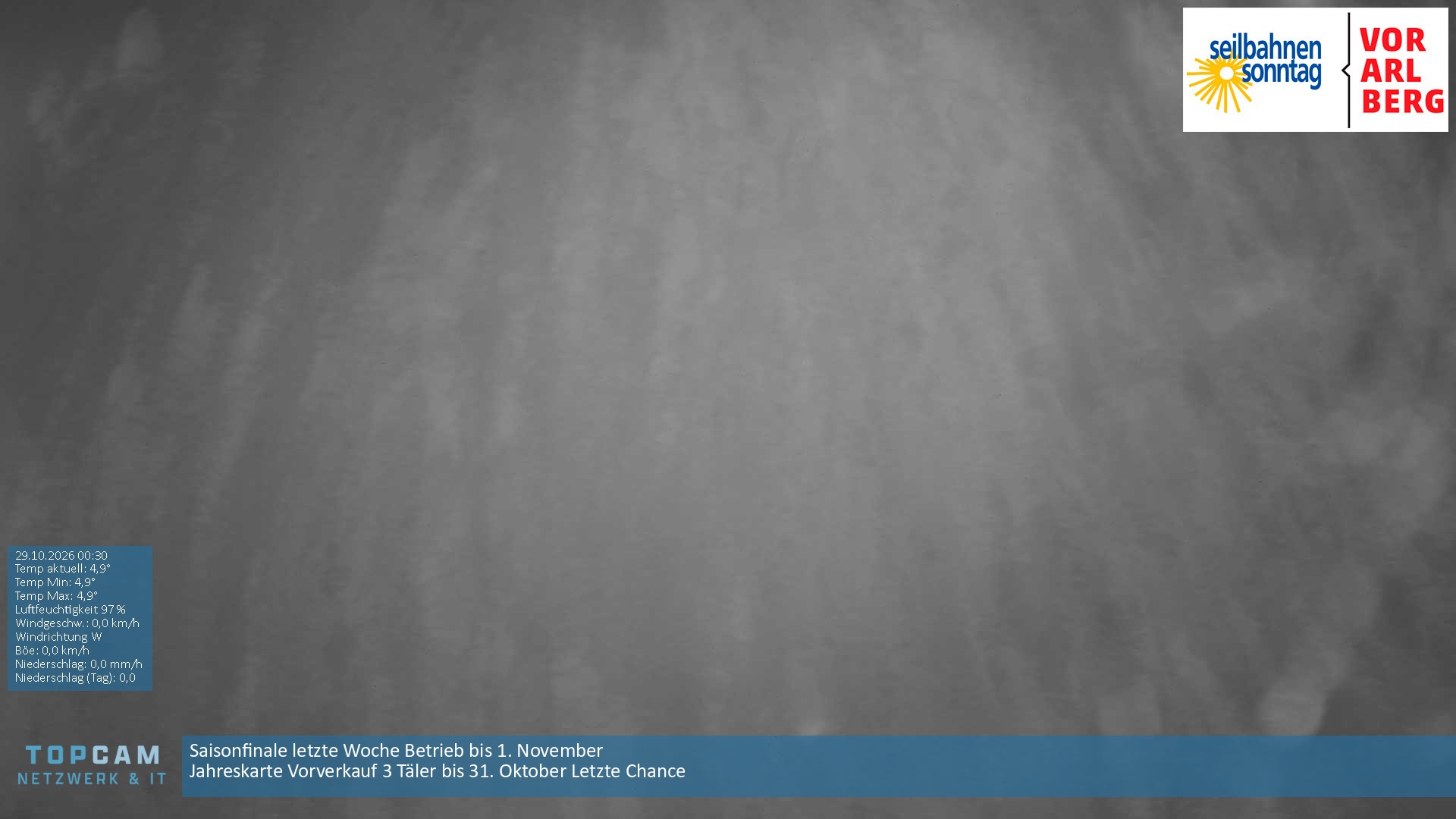 Archiv Foto Webcam Bergstation Pendelbahn in Sonntag