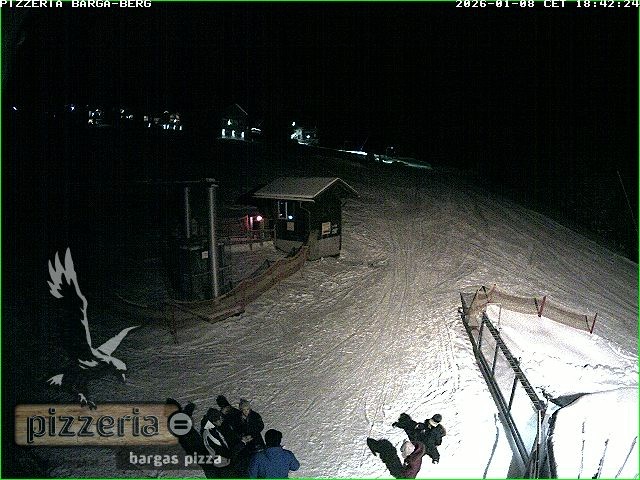 Archived image Webcam restaurant "Pizzeria Barga" in Gargellen, Vorarlberg