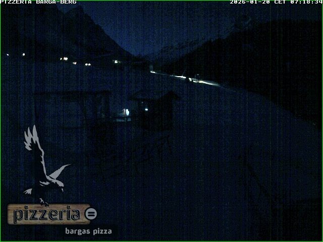 Archiv Foto Webcam Pizzeria Barga in Gargellen, Vorarlberg