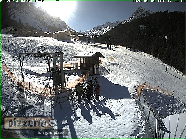 Archiv Foto Webcam Pizzeria Barga in Gargellen, Vorarlberg