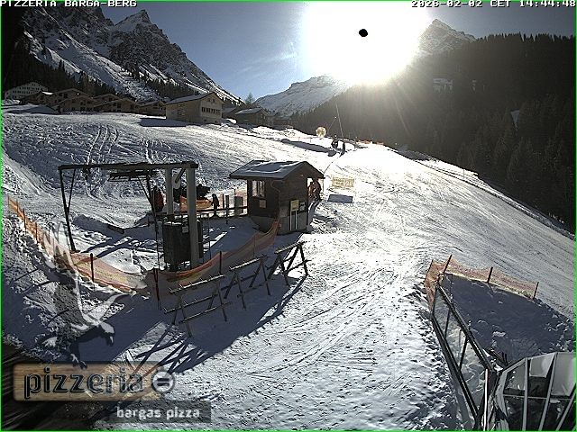 Archiv Foto Webcam Pizzeria Barga in Gargellen, Vorarlberg