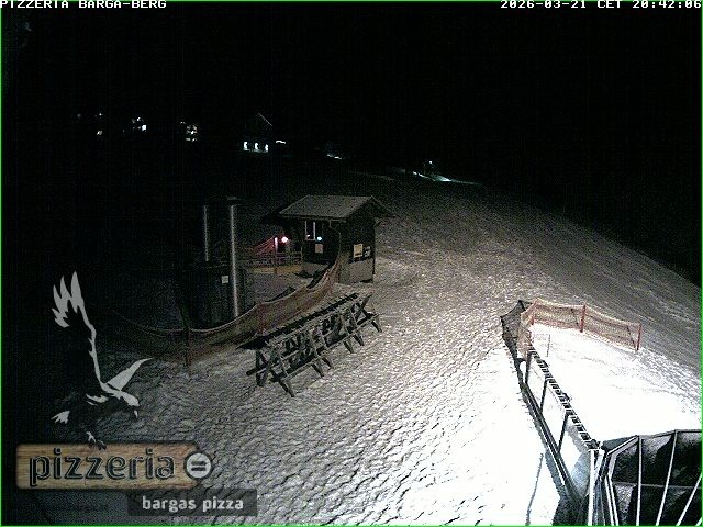 Archiv Foto Webcam Pizzeria Barga in Gargellen, Vorarlberg