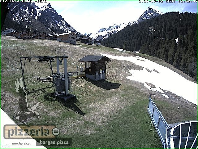 Archiv Foto Webcam Pizzeria Barga in Gargellen, Vorarlberg