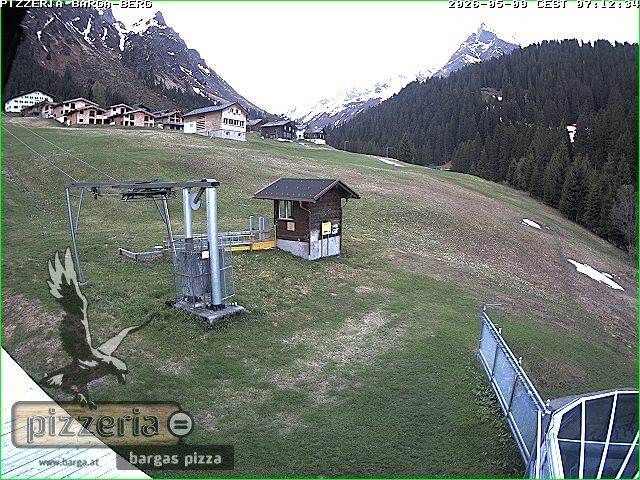 Archiv Foto Webcam Pizzeria Barga in Gargellen, Vorarlberg