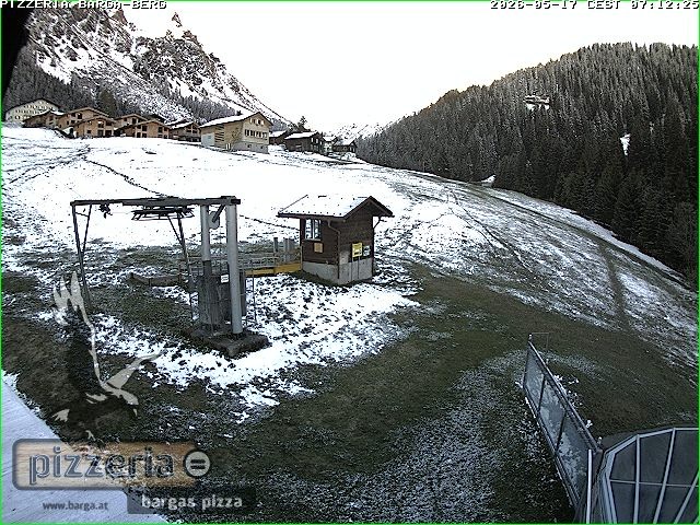 Archiv Foto Webcam Pizzeria Barga in Gargellen, Vorarlberg