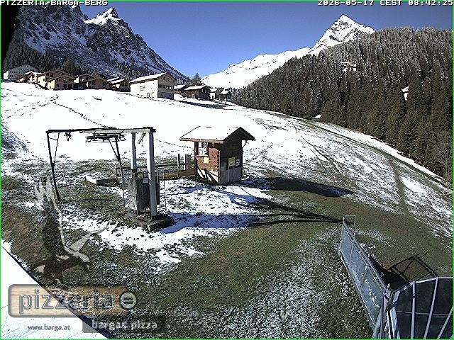Archiv Foto Webcam Pizzeria Barga in Gargellen, Vorarlberg