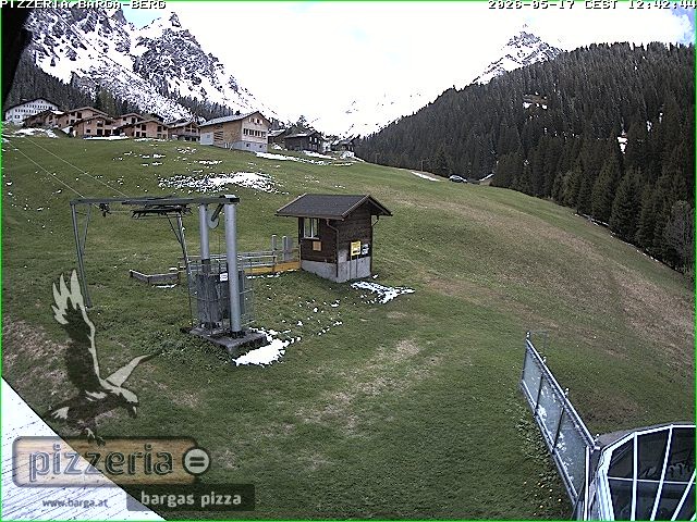 Archiv Foto Webcam Pizzeria Barga in Gargellen, Vorarlberg