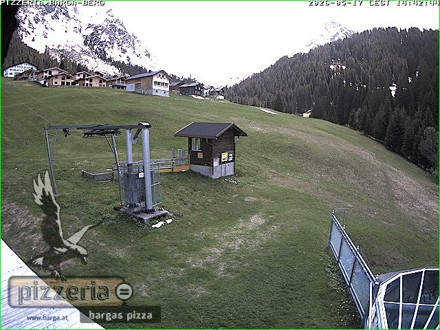 Archiv Foto Webcam Pizzeria Barga in Gargellen, Vorarlberg