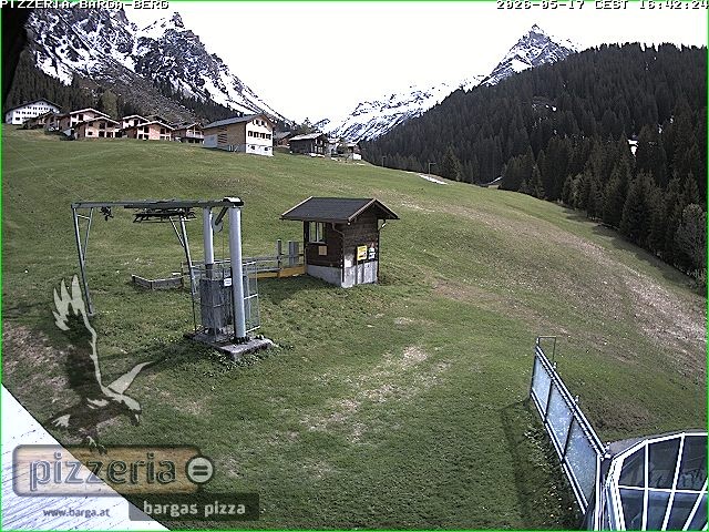 Archiv Foto Webcam Pizzeria Barga in Gargellen, Vorarlberg