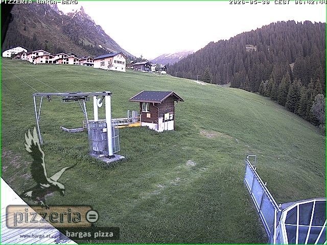 Archiv Foto Webcam Pizzeria Barga in Gargellen, Vorarlberg