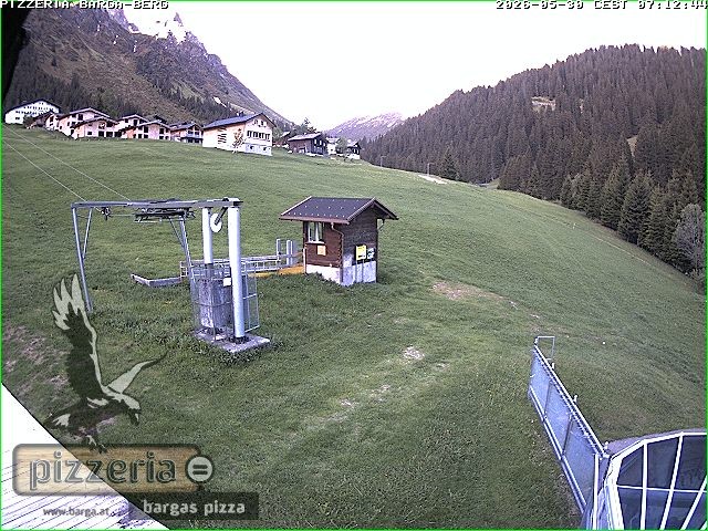 Archiv Foto Webcam Pizzeria Barga in Gargellen, Vorarlberg