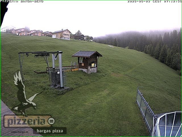 Archiv Foto Webcam Pizzeria Barga in Gargellen, Vorarlberg