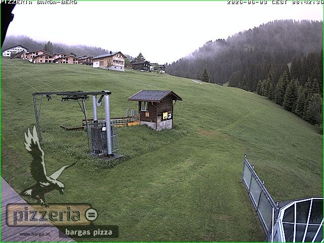 Archiv Foto Webcam Pizzeria Barga in Gargellen, Vorarlberg