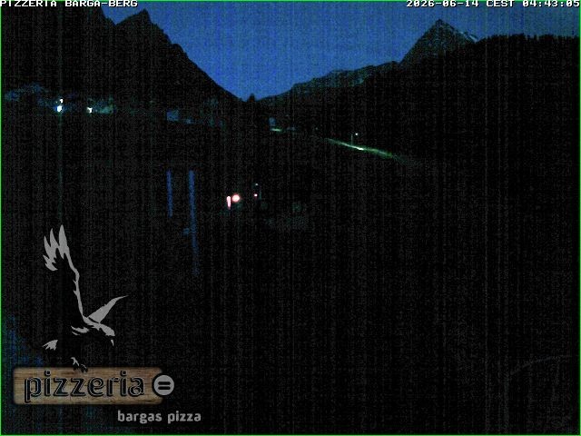 Archived image Webcam restaurant "Pizzeria Barga" in Gargellen, Vorarlberg