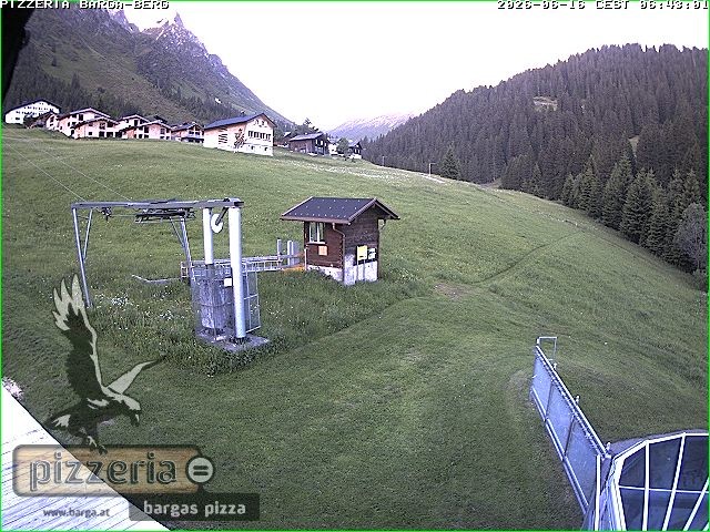 Archiv Foto Webcam Pizzeria Barga in Gargellen, Vorarlberg