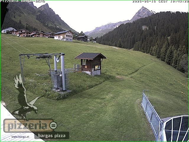 Archiv Foto Webcam Pizzeria Barga in Gargellen, Vorarlberg