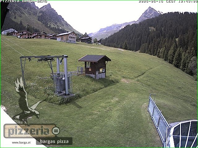 Archiv Foto Webcam Pizzeria Barga in Gargellen, Vorarlberg