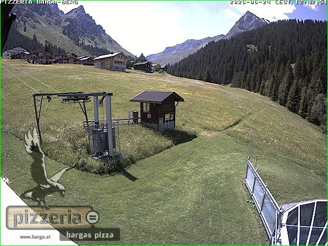 Archiv Foto Webcam Pizzeria Barga in Gargellen, Vorarlberg