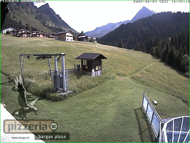 Archiv Foto Webcam Pizzeria Barga in Gargellen, Vorarlberg