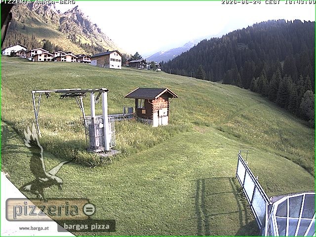 Archiv Foto Webcam Pizzeria Barga in Gargellen, Vorarlberg
