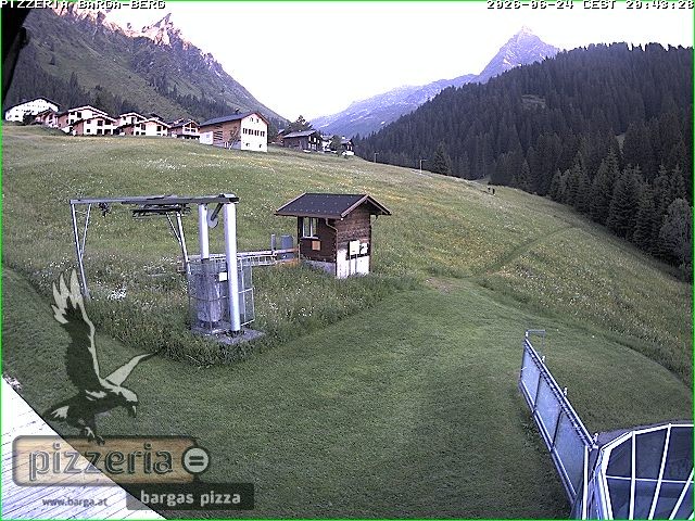 Archiv Foto Webcam Pizzeria Barga in Gargellen, Vorarlberg
