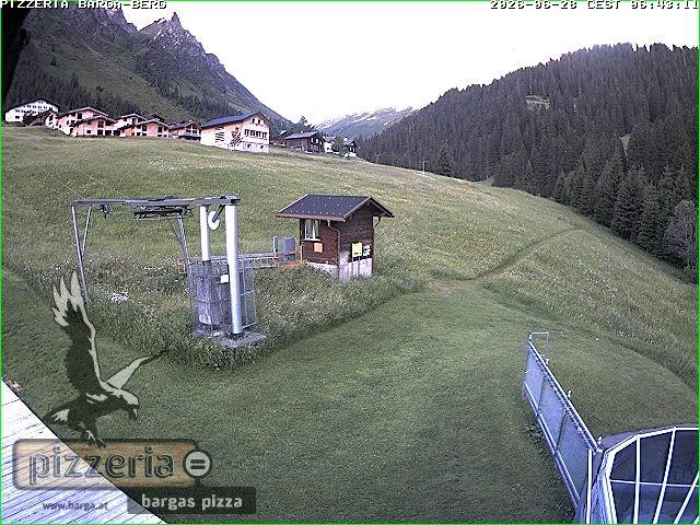 Archiv Foto Webcam Pizzeria Barga in Gargellen, Vorarlberg