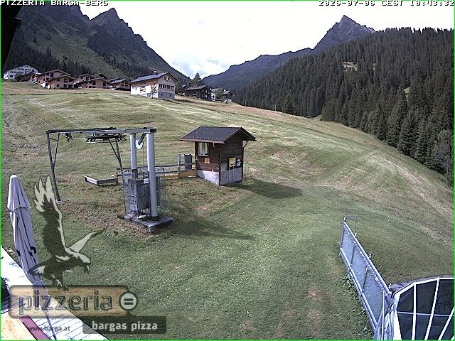 Archiv Foto Webcam Pizzeria Barga in Gargellen, Vorarlberg