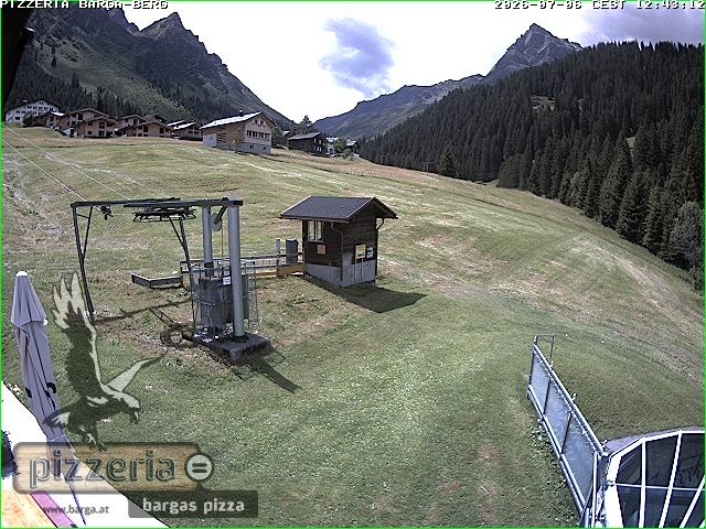 Archiv Foto Webcam Pizzeria Barga in Gargellen, Vorarlberg