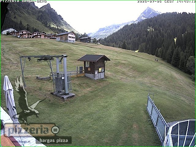Archiv Foto Webcam Pizzeria Barga in Gargellen, Vorarlberg