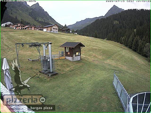 Archiv Foto Webcam Pizzeria Barga in Gargellen, Vorarlberg