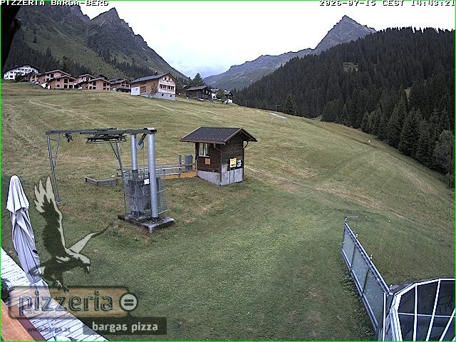Archiv Foto Webcam Pizzeria Barga in Gargellen, Vorarlberg