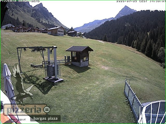 Archiv Foto Webcam Pizzeria Barga in Gargellen, Vorarlberg