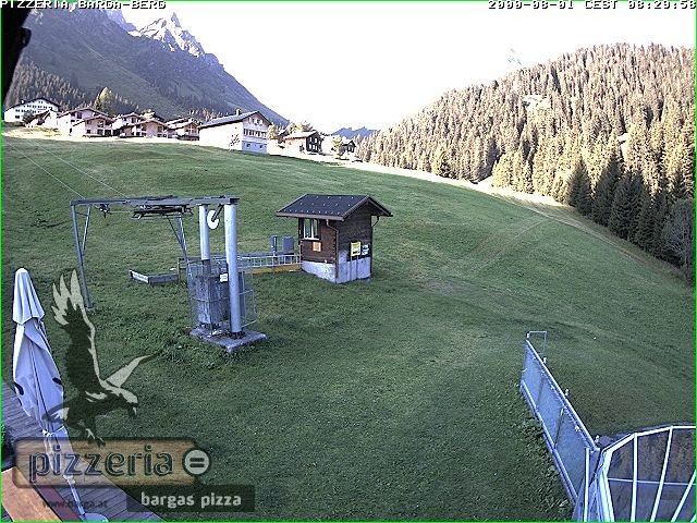 Archiv Foto Webcam Pizzeria Barga in Gargellen, Vorarlberg