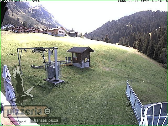 Archiv Foto Webcam Pizzeria Barga in Gargellen, Vorarlberg