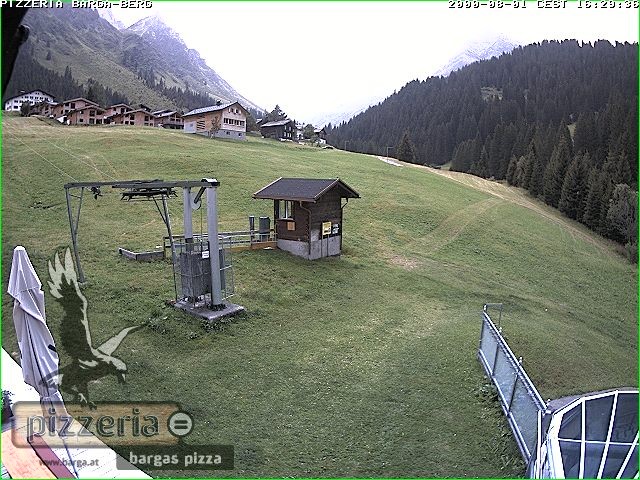 Archiv Foto Webcam Pizzeria Barga in Gargellen, Vorarlberg