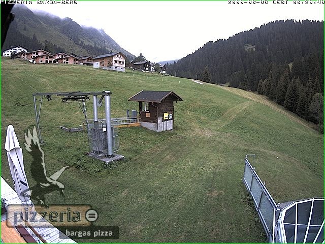 Archiv Foto Webcam Pizzeria Barga in Gargellen, Vorarlberg