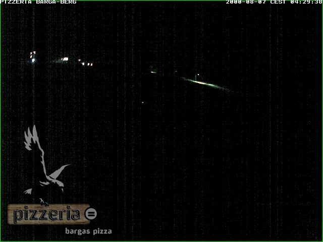 Archived image Webcam restaurant "Pizzeria Barga" in Gargellen, Vorarlberg