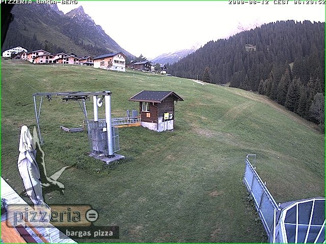Archiv Foto Webcam Pizzeria Barga in Gargellen, Vorarlberg