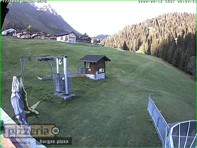 Archiv Foto Webcam Pizzeria Barga in Gargellen, Vorarlberg