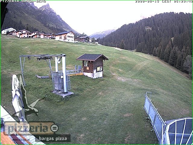 Archiv Foto Webcam Pizzeria Barga in Gargellen, Vorarlberg