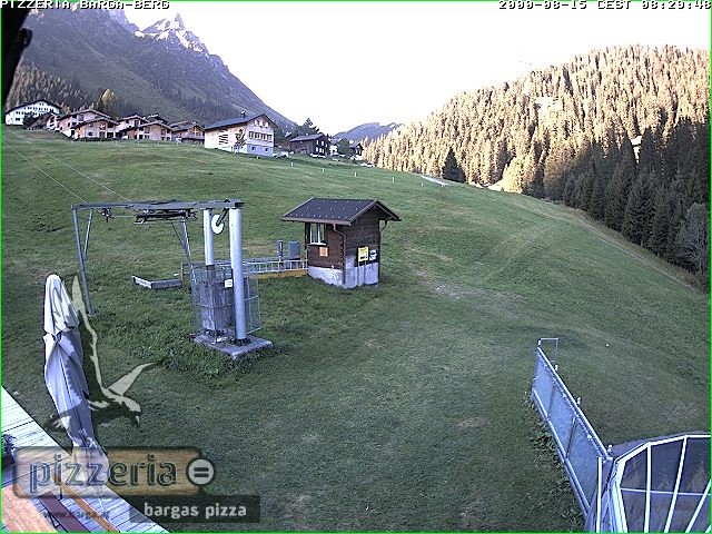 Archiv Foto Webcam Pizzeria Barga in Gargellen, Vorarlberg