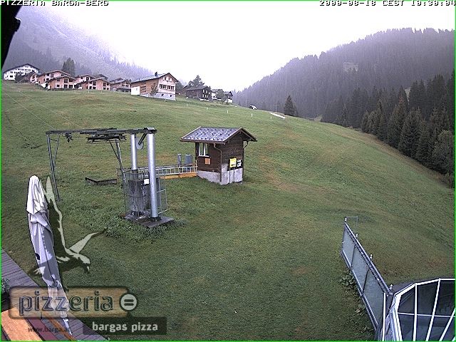 Archiv Foto Webcam Pizzeria Barga in Gargellen, Vorarlberg