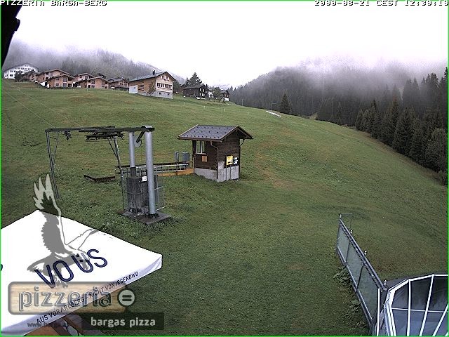 Archiv Foto Webcam Pizzeria Barga in Gargellen, Vorarlberg