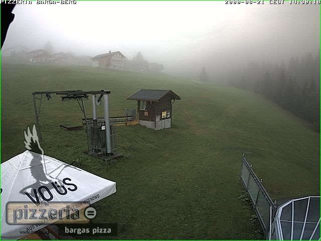 Archiv Foto Webcam Pizzeria Barga in Gargellen, Vorarlberg