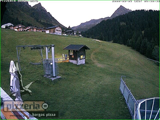 Archiv Foto Webcam Pizzeria Barga in Gargellen, Vorarlberg