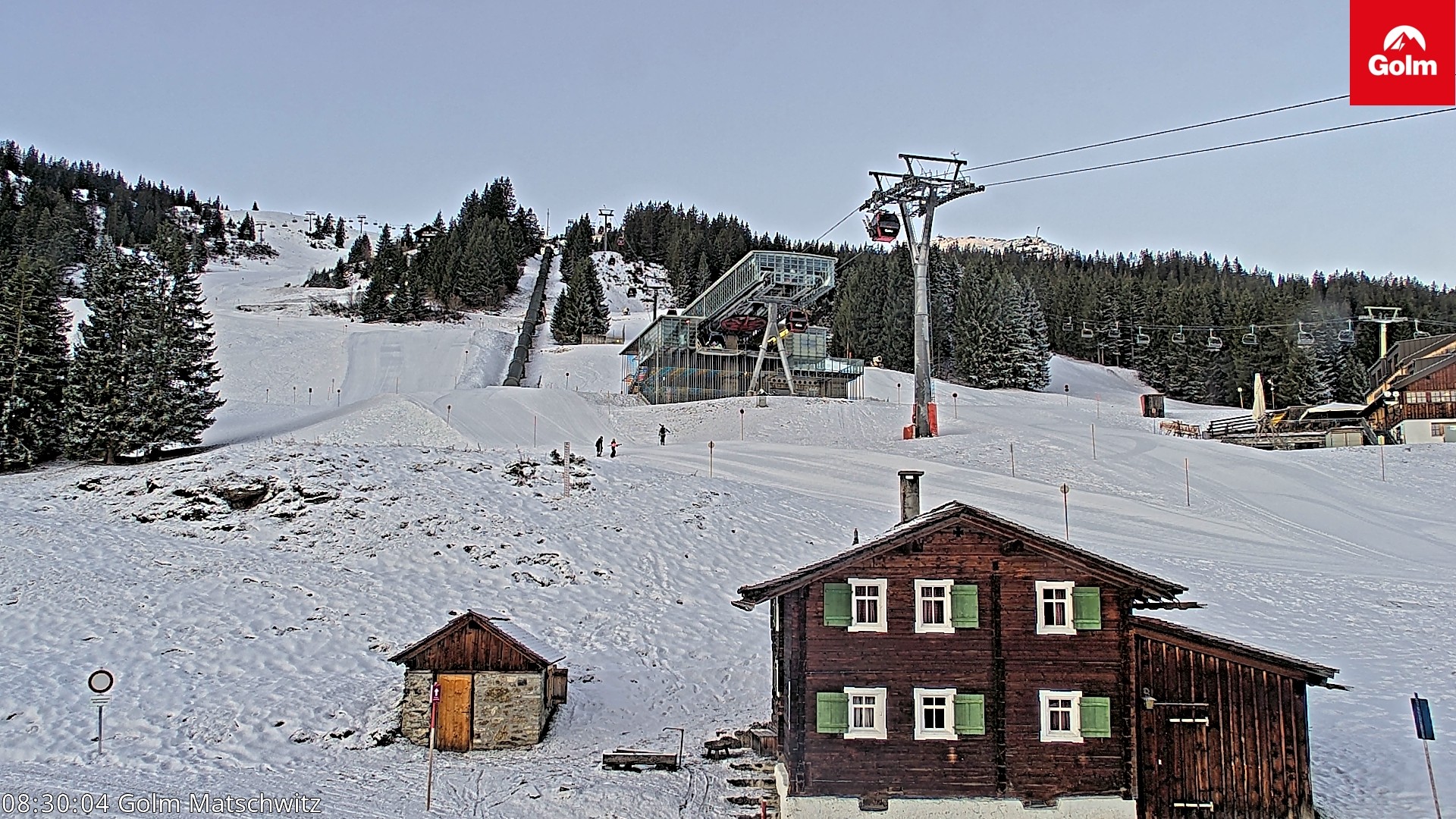 Archiv Foto Webcam Matschwitz am Golm